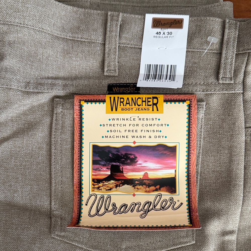 Wrangler Khaki Stretch Jeans